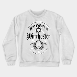 Winchester and sons (black/white version) Crewneck Sweatshirt